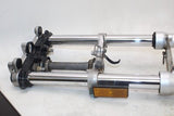 1993 SUZUKI GS500E OEM COMPLETE FRONT END FORKS SUSPENSION TRIPLE TREE