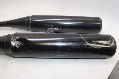 92-05 KAWASAKI NINJA 250R EX250F OEM EXHAUST PIPE MUFFLER SLIP ON CAN PAIR