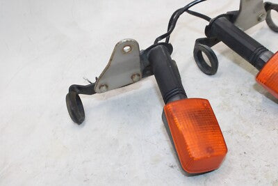 1993 SUZUKI GS500E OEM FRONT LEFT RIGHT TURN SIGNALS LIGHT INDICATORS