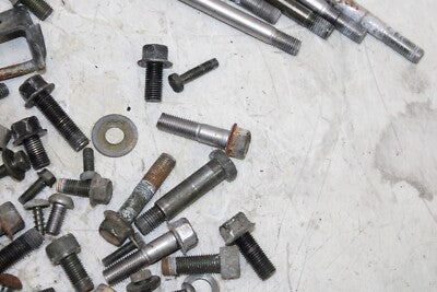 2004 YAMAHA V STAR 1100 XVS1100 OEM ENGINE MOUNTING BOLTS HARDWARE MOTOR SCREWS
