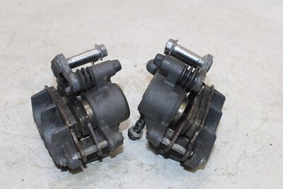 06-08 KAWASAKI NINJA 650R OEM RIGHT LEFT FRONT BRAKE CALIPER SET PAIR CALIPERS