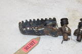 1992 KAWASAKI KX250 OEM LEFT RIGHT FOOT RESTS PEGS