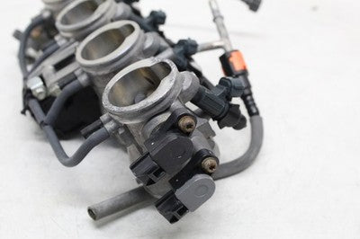 07-08 KAWASAKI NINJA ZX6R OEM MAIN FUEL INJECTORS / THROTTLE BODIES