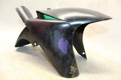05-08 KAWASAKI ZZR600 ZX600J OEM FRONT WHEEL FENDER COWL FAIRING