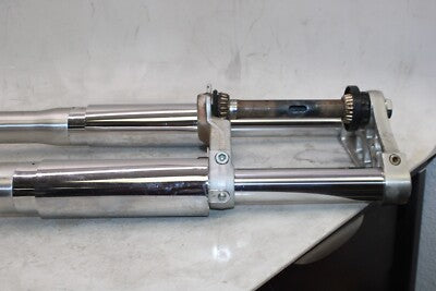 2004 KAWASAKI VULCAN 1500 VN1500E CLASSIC OEM FRONT FORKS SHOCK SET PAIR