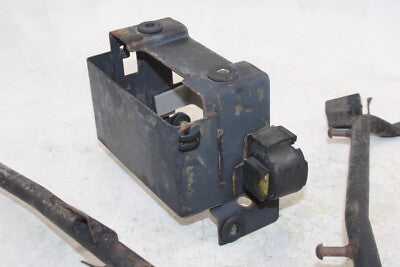 1993 SUZUKI GS500E OEM BRACKET SET PAIR W BATTERY HOLDER
