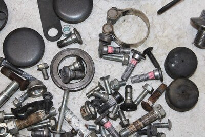 2015 KAWASAKI NINJA 300 EX300B ABS OEM ENGINE MOUNTING BOLTS MOTOR SCREWS