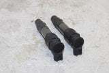 13-17 KAWASAKI NINJA 300 EX300B ABS OEM IGNITION COILS COIL SPARK PLUG CAPS