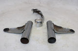 1980 YAMAHA XS850 OEM FRONT FORK COVERS BRACKETS