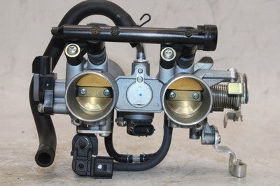 22-23 KAWASAKI NINJA 400 OEM MAIN FUEL INJECTORS / THROTTLE BODIES