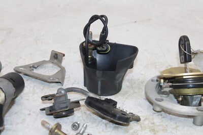 2005 DUCATI MONSTER 620 OEM IGNITION LOCK KEY SET W/ GAS CAP AND SEAT LOCK
