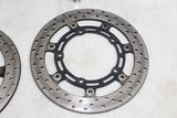 04-09 YAMAHA FZ6 OEM FRONT LEFT RIGHT BRAKE ROTORS DISCS