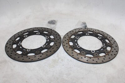 1997 YAMAHA YZF1000R OEM FRONT LEFT RIGHT BRAKE ROTORS DISCS