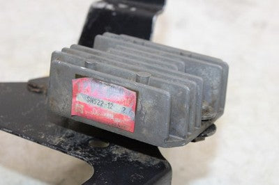 1983 Kawasaki KLT250 OEM RECTIFIER VOLTAGE REGULATOR W BATTERY TRAY