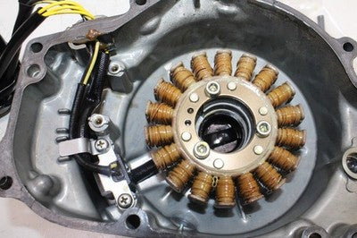 92-07 KAWASAKI NINJA 250R EX250F OEM STATOR GENERATOR MAGNETO W COVER