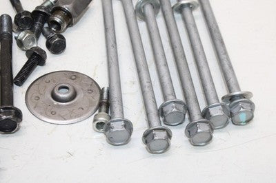 2007 KAWASAKI NINJA 250R EX250F OEM ENGINE MOUNTING BOLTS HARDWARE MOTOR SCREWS