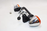 2012 KAWASAKI VULCAN 900 VN900B CLASSIC OEM FRONT TURN SIGNAL PAIR W BAR