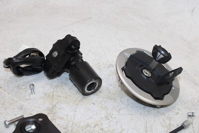 18-23 KAWASAKI NINJA 400 OEM IGNITION LOCK KEY SET W/ GAS CAP AND SEAT LOCK