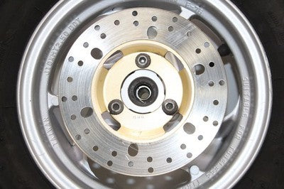 2004 YAMAHA VINO 125 XC125 OEM FRONT WHEEL RIM W TIRE