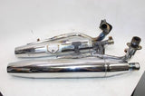 98-05 YAMAHA V STAR 650 XVS650A CLASSIC OEM FULL EXHAUST SYSTEM MUFFLERS