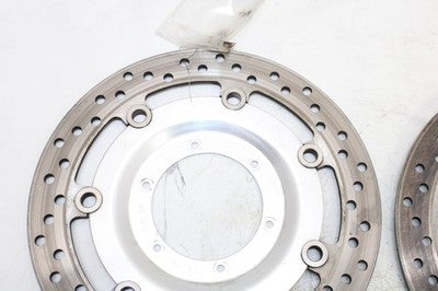 02-04 HONDA VTX1800C OEM FRONT LEFT RIGHT BRAKE ROTORS DISCS