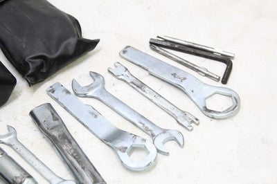 2011 KAWASAKI KLR650 OEM TOOL BOX W STOCK TOOLS OEM TOOL BAG KIT SET