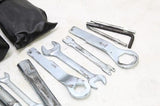 2011 KAWASAKI KLR650 OEM TOOL BOX W STOCK TOOLS OEM TOOL BAG KIT SET