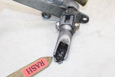 1996 Yamaha FZR600R OEM RIGHT REARSET REAR SET DRIVER FOOT PEG REST STOP W PEDAL