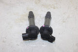 18-23 KAWASAKI NINJA 400 OEM IGNITION COILS COIL SPARK PLUG CAPS