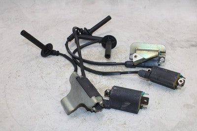 1990 HONDA VFR750F OEM IGNITION COILS COIL SPARK PLUG CAPS