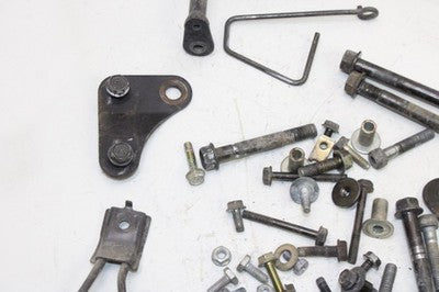 95-97 KAWASAKI NINJA ZX6R ZX600F OEM ENGINE MOUNTING BOLTS HARDWARE MOTOR SCREWS