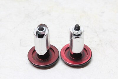 1989 HONDA HAWK GT 650 NT650 OEM HANDLEBAR END CAPS WEIGHTS