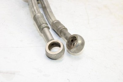 01-02 SUZUKI GSXR 1000 OEM FRONT BRAKE HOSE FLUID LINE PAIR