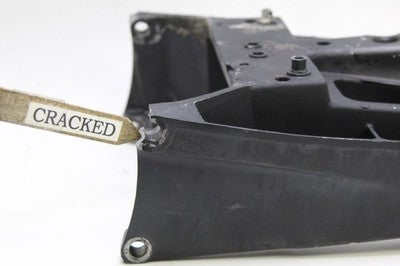 04-06 YAMAHA YZF R1 OEM REAR SUBFRAME BACK SUB FRAME