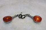 80-81 YAMAHA XS850 OEM REAR LEFT RIGHT TURN SIGNALS LIGHT INDICATORS
