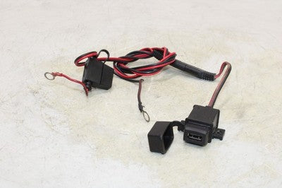 2009 KAWASAKI VULCAN 900 VN900D CLASSIC LT OEM USB CONNECTOR WIRE OUTLET