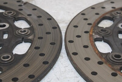 1997 YAMAHA YZF1000R OEM FRONT LEFT RIGHT BRAKE ROTORS DISCS