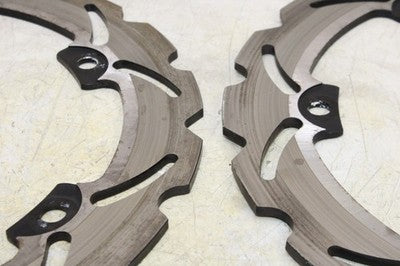 2016 HONDA CBR650F OEM FRONT LEFT RIGHT BRAKE ROTORS DISCS