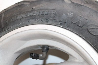 2004 YAMAHA VINO 125 XC125 OEM FRONT WHEEL RIM W TIRE