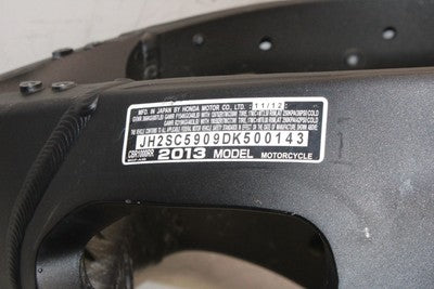 12-13 HONDA CBR1000RR OEM MAIN FRAME CHASSIS
