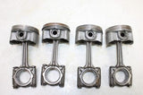 01-02 YAMAHA YZF R6 OEM ENGINE MOTOR BLOCK PISTONS