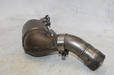 2021 DUCATI SCRAMBLER 1100 SPORT OEM EXHAUST MIDPIPE VALVE CATALYTIC CONVERTER
