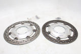 02-04 HONDA VTX1800C OEM FRONT LEFT RIGHT BRAKE ROTORS DISCS