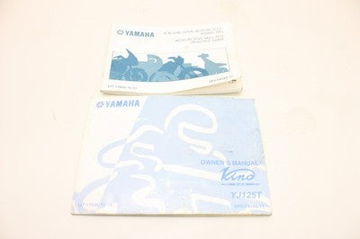 2005 YAMAHA VINO 125 YJ125 OEM ORIGINAL OWNERS MANUAL BOOK