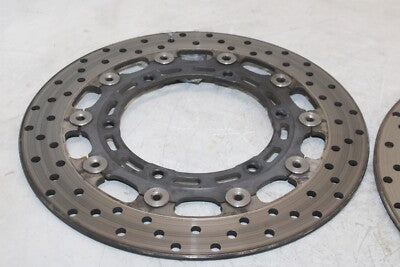 1997 YAMAHA YZF1000R OEM FRONT LEFT RIGHT BRAKE ROTORS DISCS