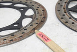 2006 SUZUKI KATANA 600 GSX600F OEM FRONT LEFT RIGHT BRAKE ROTORS DISCS