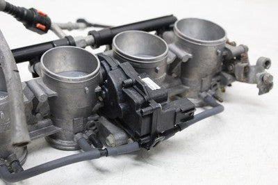 07-08 KAWASAKI NINJA ZX6R OEM MAIN FUEL INJECTORS / THROTTLE BODIES