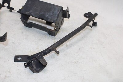 1993 SUZUKI GS500E OEM BRACKET SET PAIR W BATTERY HOLDER