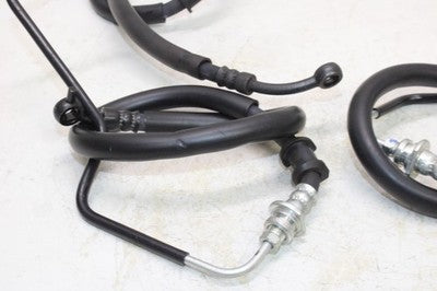 2018 YAMAHA XMAX CZD300A OEM FRONT BRAKE CALIPER HOSES LINES SET