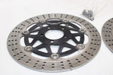 95-96 KAWASAKI NINJA ZX6R ZX600F OEM FRONT LEFT RIGHT BRAKE ROTORS DISCS